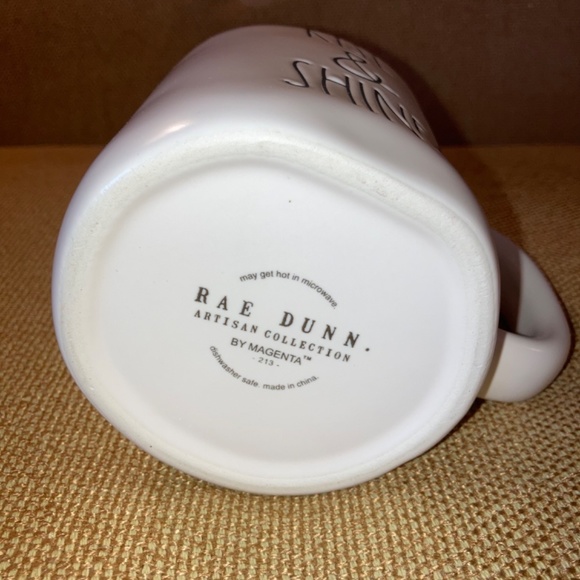 Rae Dunn RISE and SHINE Mug - Picture 3 of 3